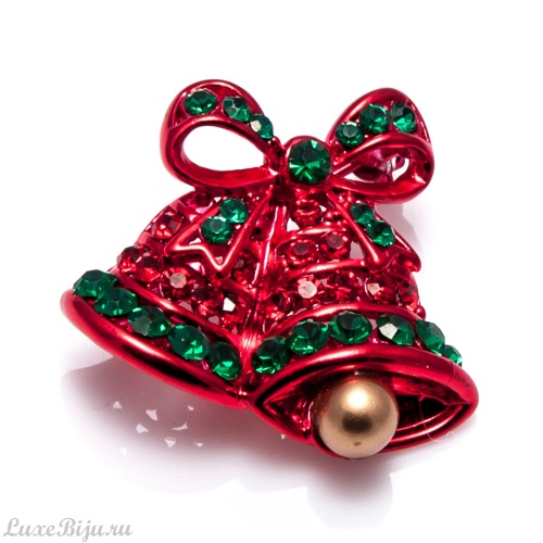 Брошь Moon Paris Christmas MCH-1710-033_4319